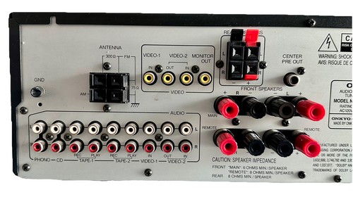 Onkyo TX-SV303 PRO Audio Video Control Tuner Amplifier-Home Theater Stereo-Black - Picture 7 of 14