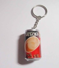 PORTE-CLÉS métal NESCAFE CAFE CANETTE nouveauté Asie 3D 1,5" plastique GRAND