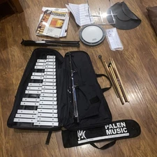 Pearl Student Xylophone Bell Kit PK900C With Case And Mallets *READ