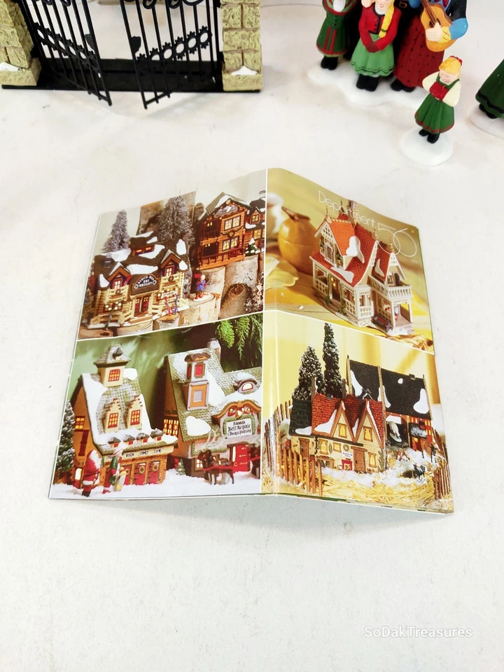 Juego completo Dept 56 Alpine Village Sound of Music Von Trapp Villa 56178 1998 Foto 3 de 4
