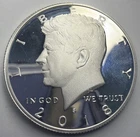 2018 S PROOF SILVER KENNEDY HALF DOLLAR M34