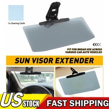 Car Shade Sun Extend Visor Shield Anti Glare Extension Driving Universal Gray Car Shade Sun Extend Visor Shield Anti Glare Extension Driving Universal Gray