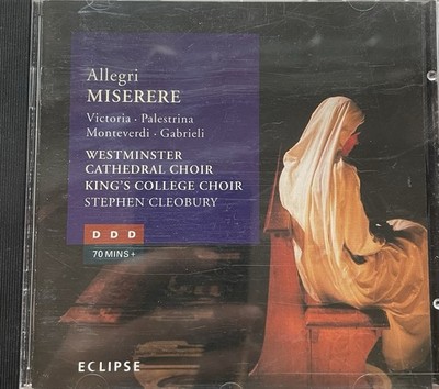 Allegri Miserere Monteverdi Cavalli Lotti Palestrina Westminster Cathedral Choir
