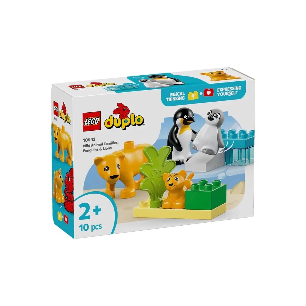 LEGO DUPLO 10442 Wild Animal Families Penguins & Lions