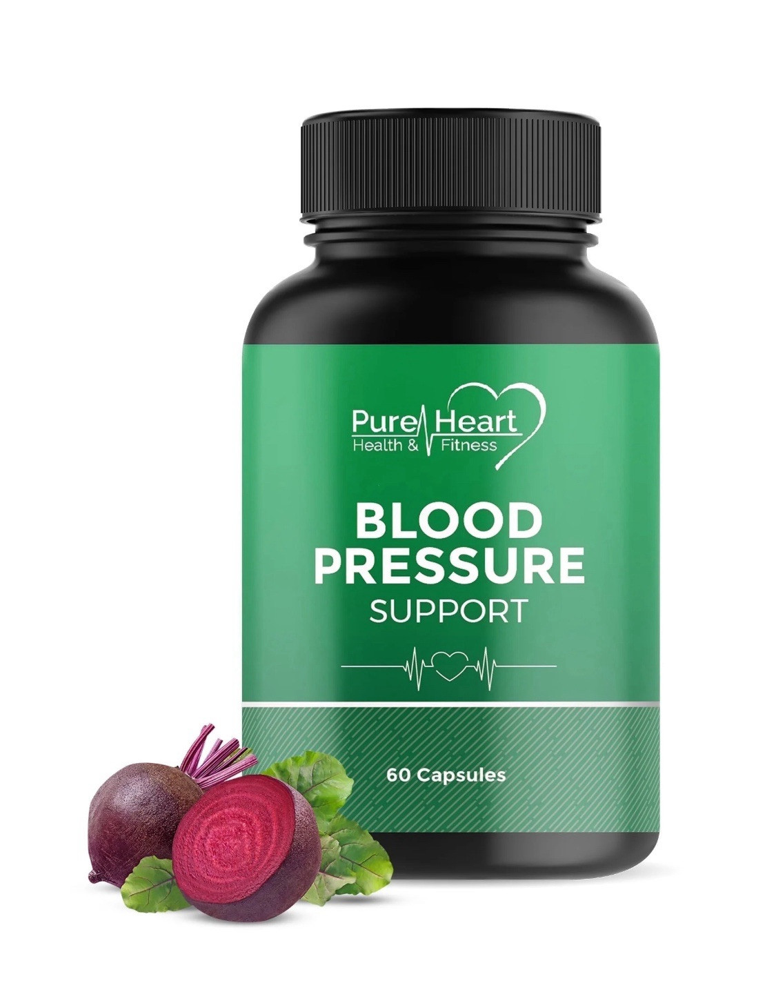 pure heart blood Pressure Support 60capsules-2pack