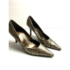 Rampage Pointed‎ Toe Heels Shoes Stiletto Pumps Size 8 Snake Print