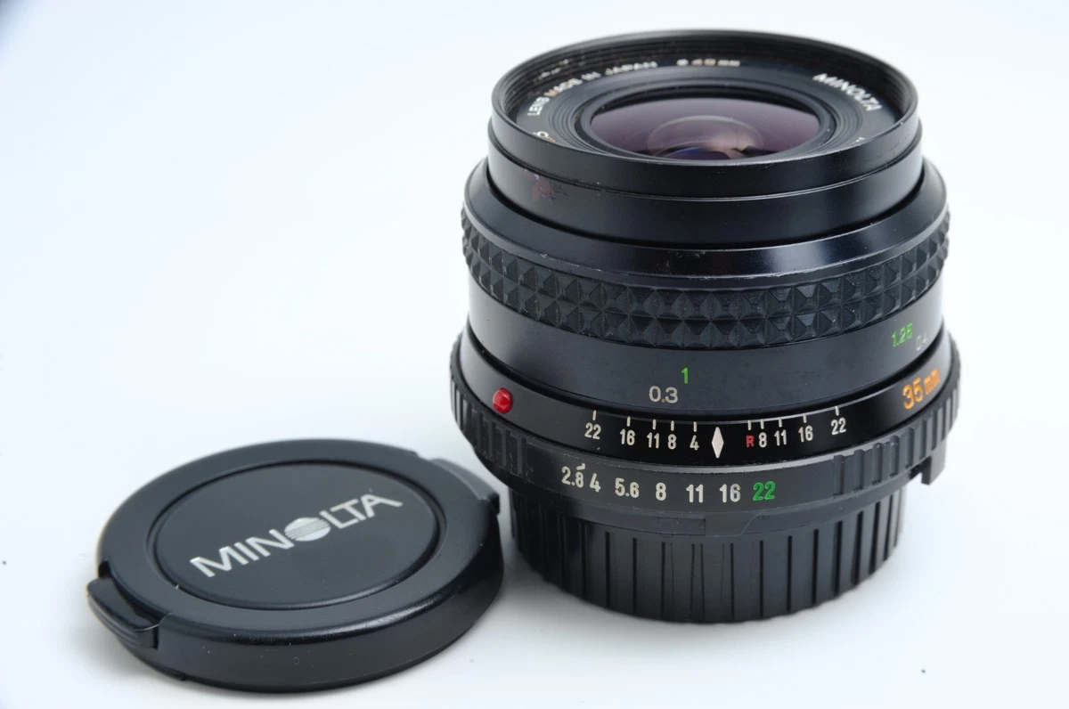 Minolta MD f/2.8 Camera Lenses 35mm Focal for sale | eBay