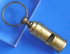REPLICA Titanic whistle, White Star Line, S. Auld Maker Glasgow [VTITW]