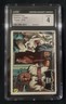BATMAN TOPPS 1966 #10 - CRIME CZAR - BLACK BAT LOGO - CGC 4