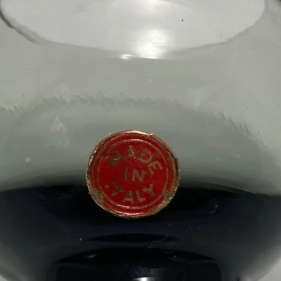 Gafas cordiales de colección MCM italianas gris ahumado | Attr. a Empoli | Juego de 5 Foto 2 de 4