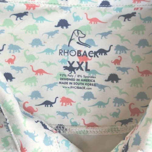 Rhoback Dinosaur Golf Polo XXL - Bild 2 von 6