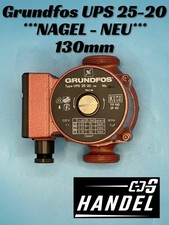 Gruppo di continuità Grundfos UPS 25 - 20 59522500 circolatore 130 mm rotore bagnato pompa di riscaldamento NUOVO