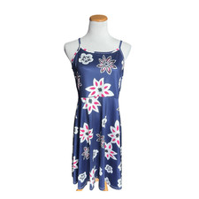 NWT Womens Seamido Floral Sleeveless Summer Dress - Sz L