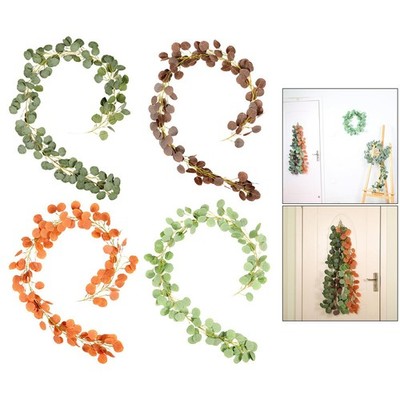Romantische künstliche Eukalyptus Hängedeko Grünzeug Outdoor Begrünung Wand