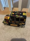 Vintage Marx Tin Litho Wind Up Mechanical Old Jalopy Sedan W Key Tested & Works