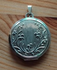 Medaillon Medallion 835 925 K&L Wunderschön Gearbeitet