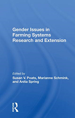 Gender Issues in Farming Systems Research and Extension - Paperback / softback N
