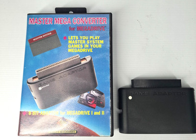 HES 8-Bit Adapter / Master Mega Converter   Sega Mega Drive 1 & 2 (PAL)   Boxed
