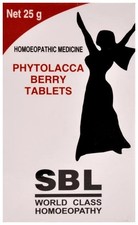 SBL Phytolacca Berry Tabs (25gm) H344