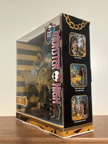 Mattel Monster High Cleo de Nile Vanity 2011 Original Playset in the Box - Bild 6 von 6