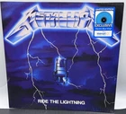 Sealed Metallica, Ride The Lightning (electric blue vinyl, 1LP, 2021)