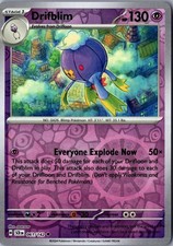 Drifblim Reverse Holo 061/142 Carta Pokemon Corona Stellare LP Non Comune