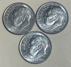 (3 Coins) 2021 2022 2023 P Roosevelt Dimes Awesome coins!