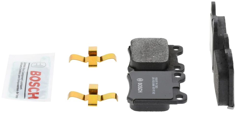 Pastillas de freno traseras semimetálicas Bosch QuietCast 2000 Saturn LS2 Foto 3 de 4