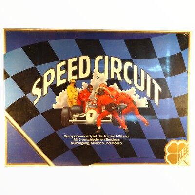 Speed Circuit Klee Edition Formel 1 Brettspiel Rarität 1991 NEU in Folie Selten