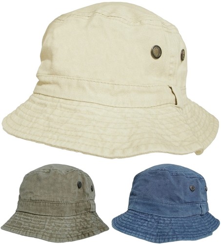 Bucket Hat Für Damen Und Herren Aus 100% Baumwolle Im Vintage-look_voghion.com