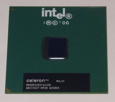 Intel Celeron 766MHz CPU Processor - Socket 370 - Bus Speed 66MHz - BRAND NEW