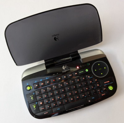 Logitech diNovo Mini Tastatur HTPC Kabellos QWERTZ beleuchtet