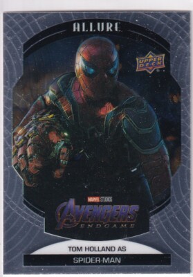 Upper Deck 2022 Marvel Studios Allure No. 95 Tom Holland as Spider-Man