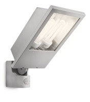 Philips Mygarden Botanic Outdoor Floodlight Grey (includes 2 X 23 Watts E27 B... Philips Mygarden Botanic Outdoor Floodlight Grey (includes 2 X 23 Watts E27 B...