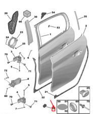 Porte arrière et accessoires Peugeot 305