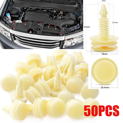 Dash Door Trim Panel Moulding Snap In Retainer Clip Fasteners Rivet For Universal Buick Cadillac Chevrolet Pontiac GM 10421018 - Foto 4