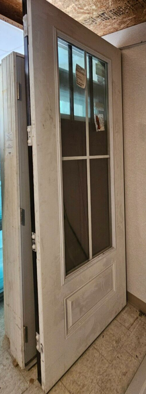 36x96 3/4 light Fiberglass exterior door eBay