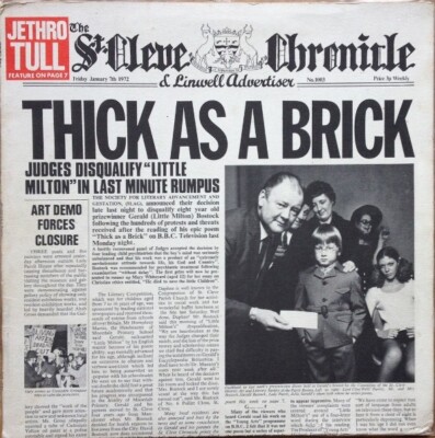 Jethro Tull   Thick As A Brick (UK-LP)