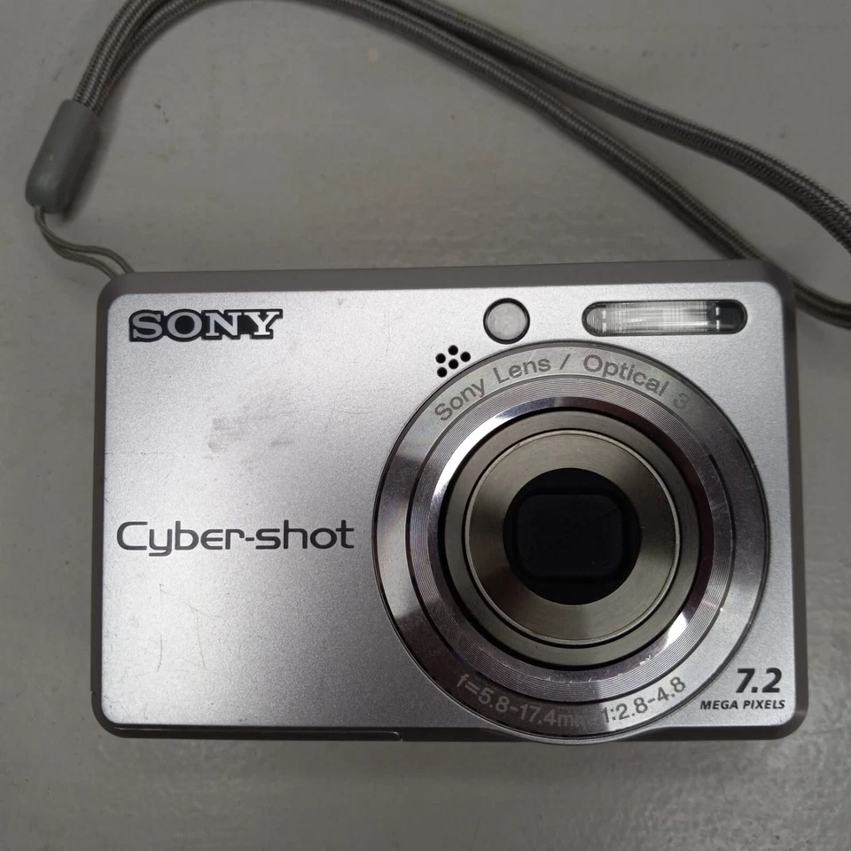 Camera Sony Cyber-shot DSC-S730  Read description *Partially Working* - Image 2 of 4