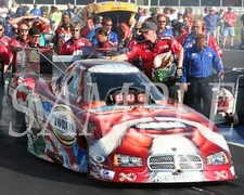 MIKE ASHLEY TORCO RACE FUELS FUNNY CAR RACING ON TRACK 8X10 GLOSSY PHOTO #7Q