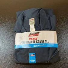 Dickies Flex Performance Coverall Temp Control Instantly Cools Blue Mens 2XLT