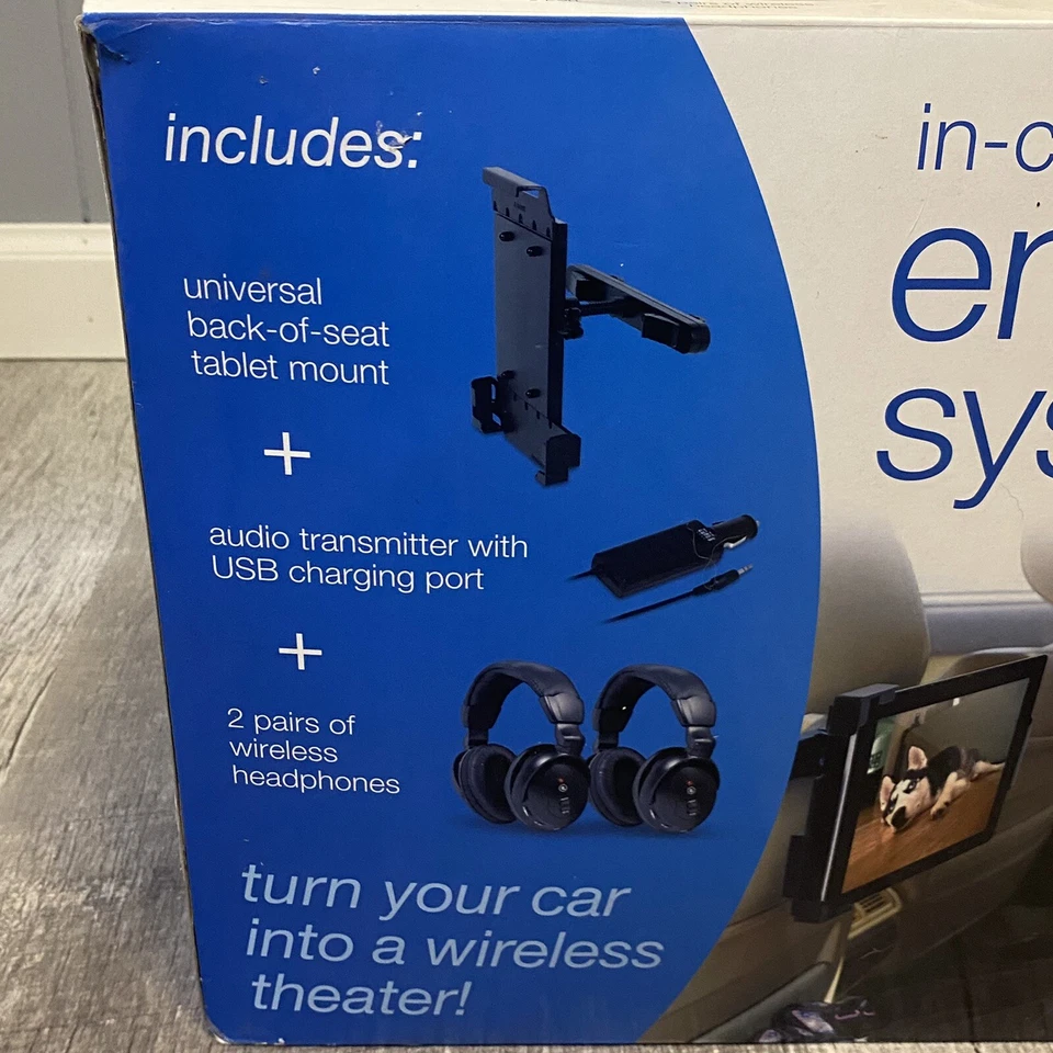 Innovative Technology ITIP-444 In-Car Tablet Entertainment System - NEW (Opened) - Image 3 of 4