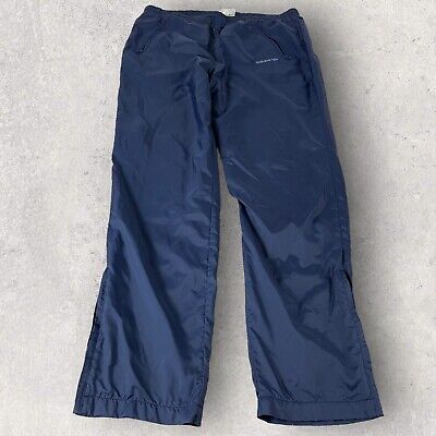Adidas Track Pants 35x30.5 Trefoil Vintage 80s 90s Blue Zip Adidas Track Pants 35x30.5 Trefoil Vintage 80s 90s Blue Zip
