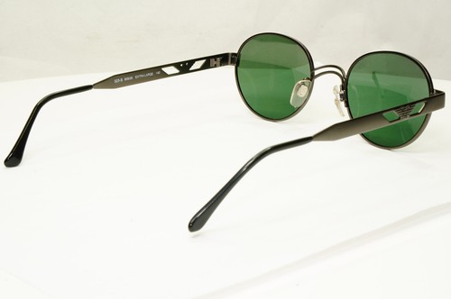 Emporio Armani 1997 Vintage Sunglasses Mens Womens Gunmetal Eagle 023-S 905/26 - Picture 6 of 12