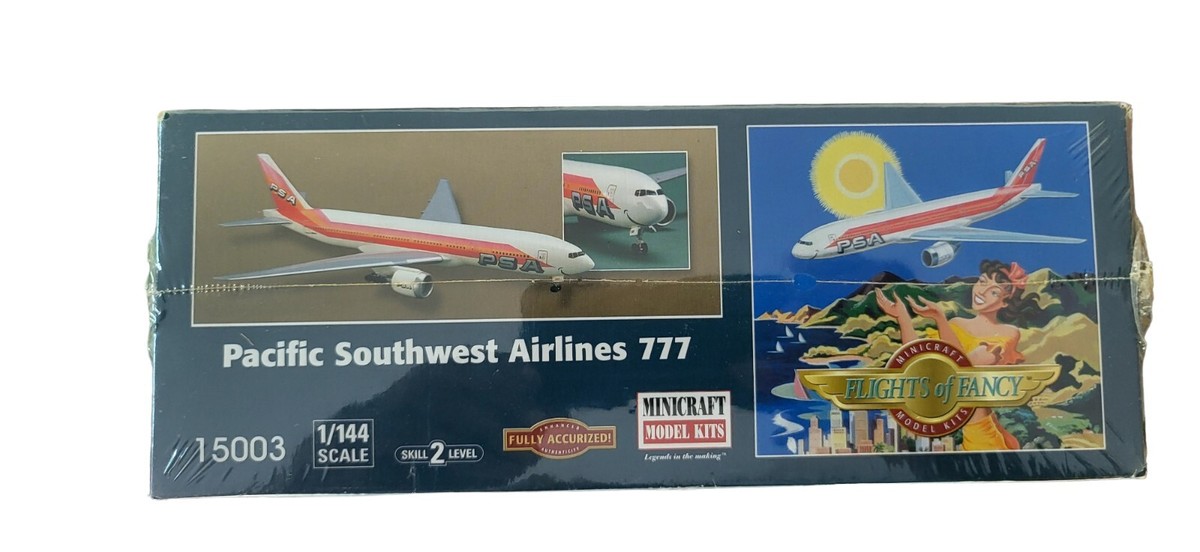 ミニクラフト　15003　1/144　パシフィック　サウスウエスト航空　777 ミニクラフト 15003 1/144 パシフィック サウスウエスト航空 777
