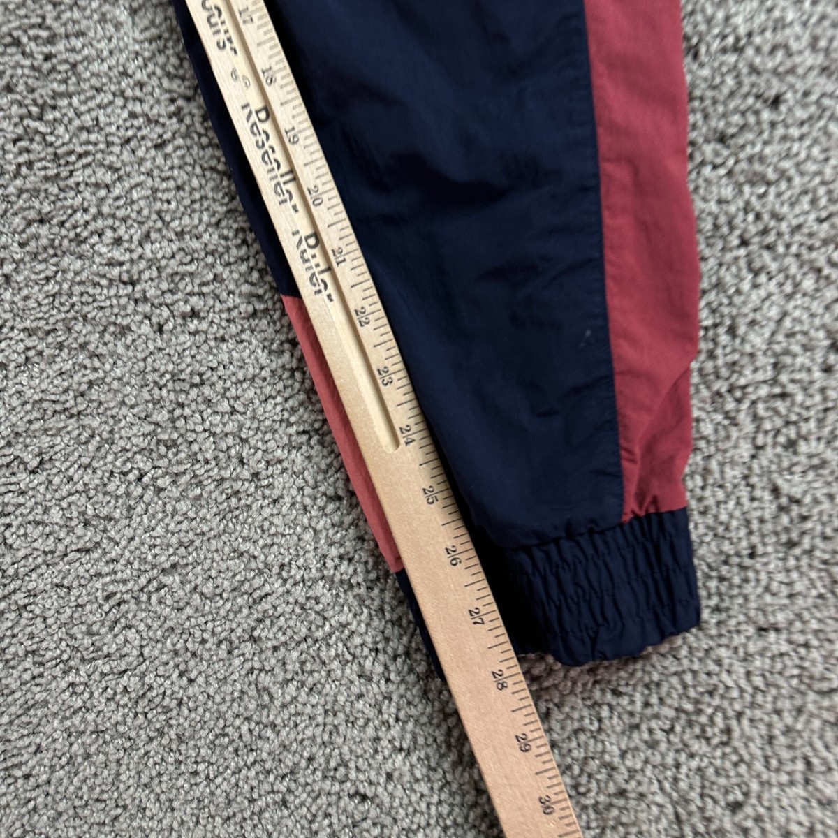 Adidas Legend Ink Track Pants Mens Extra Small Blue Red