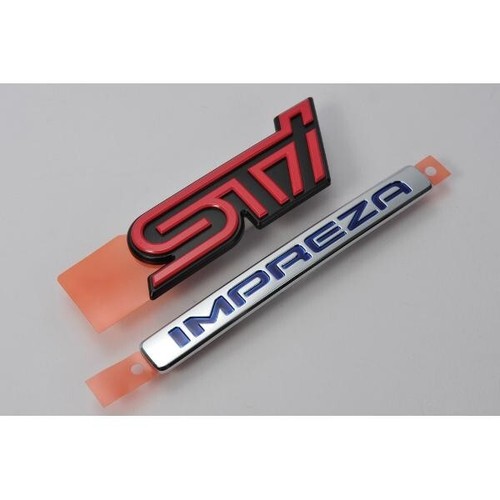 Genuine Suberu OEM Impreza WRX STi Rear Badge 2015-2018 STi - Foto 9