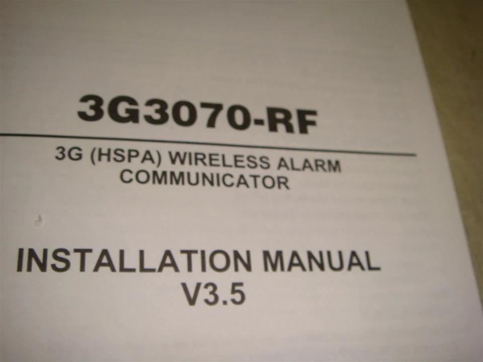 DSC/ADT 3G3070RF 3G WIRELESS UNIVERSAL ALARM COMMUNICATOR - Image 3 of 4