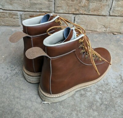 LL Bean vintage leather Fly Fishing Angler Wading Boots  display picture 2