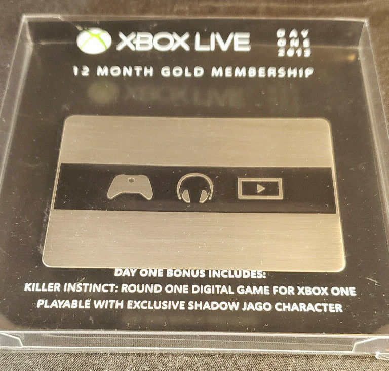  Microsoft Xbox LIVE 12 Month Gold Membership (Physical